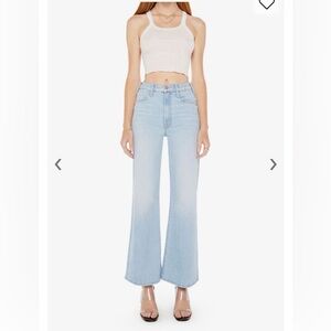 MOTHER The Hustler Roller Flood Jean - Cherie Cherie size 24